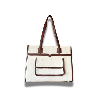 The Daily Runner Tote Bag (Mid) - Dark Tan