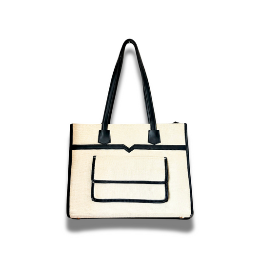 The Daily Runner Tote Bag (Mid) - Black